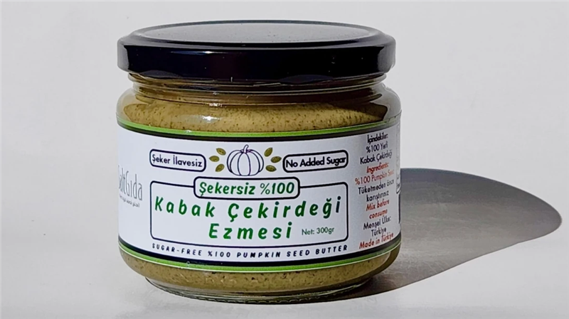 Şekersiz Kabak Çekirdeği Ezmesi 300g